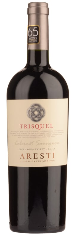 Aresti Trisquel Gran Reserva Cabernet Sauvignon 2016 Front Bottle Shot