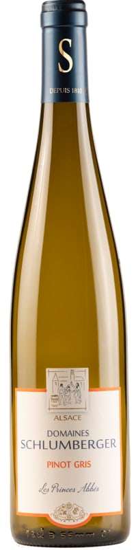 Domaines Schlumberger Les Princes Abbes Pinot Gris 2019 Front Bottle Shot