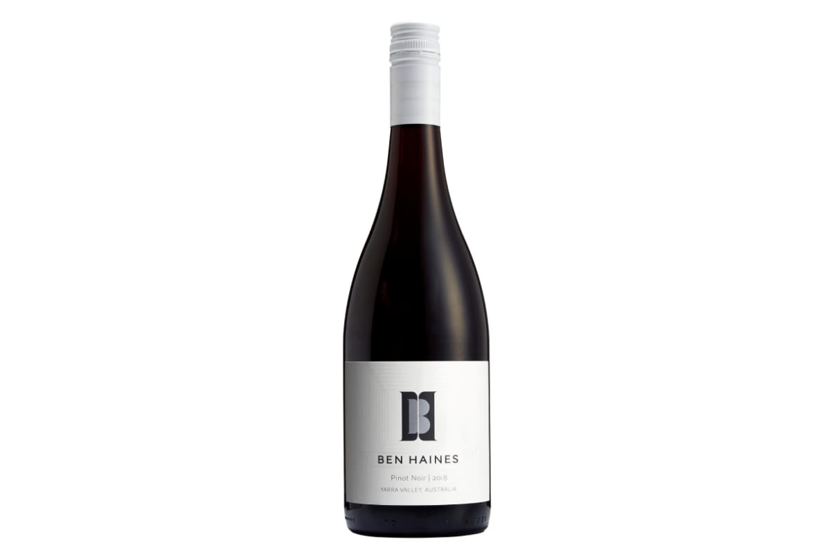 Ben Haines Pinot Noir 2018 Front Bottle Shot