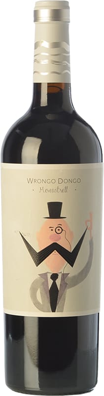 Wrongo Dongo Monastrell 2016 Front Bottle Shot
