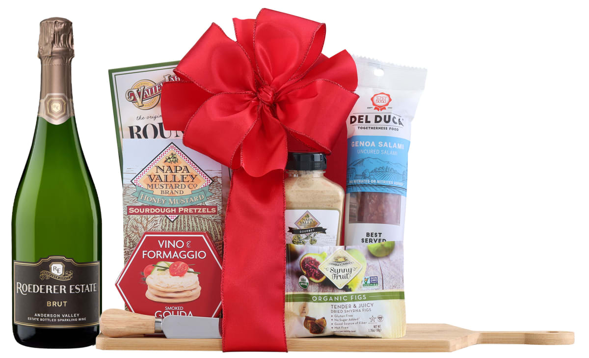 Roederer Estate Brut Sip & Savor Gift Basket Gift Product Image