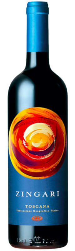 Petra Zingari Toscana 2018 Front Bottle Shot
