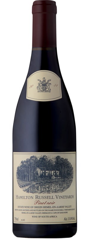 Hamilton Russell Pinot Noir 2024 Front Bottle Shot