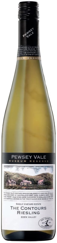 Pewsey Vale Museum Reserve The Contours Riesling 2012 Front Bottle Shot