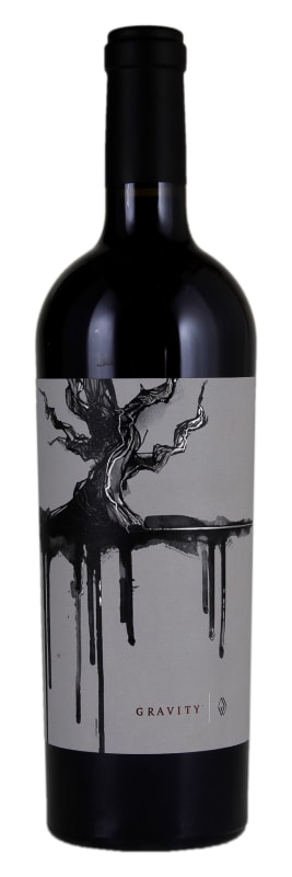 Mount Peak Gravity Red Blend 2017 Front Bottle Shot