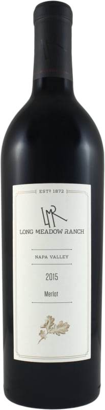 Long Meadow Ranch Merlot 2015 Front Bottle Shot
