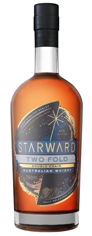 Starward Two-Fold Double Grain Whisky Front Bottle Shot
