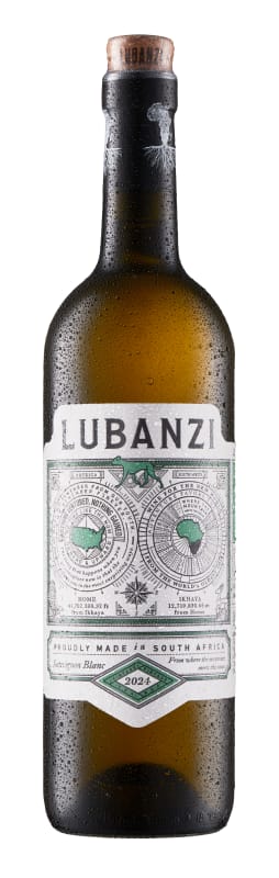 Lubanzi Sauvignon Blanc 2024 Front Bottle Shot