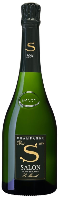 Salon Blanc de Blancs Le Mesnil 2004 Front Bottle Shot