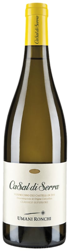 Umani Ronchi CaSal di Serra Verdicchio 2013 Front Bottle Shot