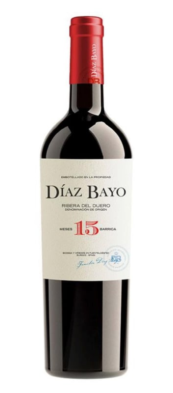 Bodegas Diaz Bayo 15 Meses Barrica 2021 Front Bottle Shot