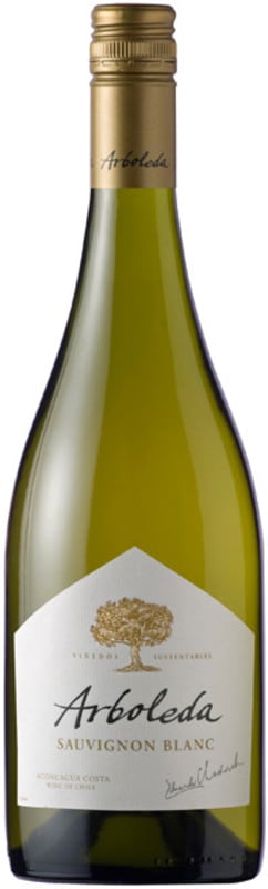 Arboleda Sauvignon Blanc 2015 Front Bottle Shot