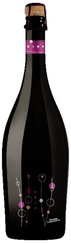 Pederzana Gibe Lambrusco Grasparossa di Castelvetro 2021 Front Bottle Shot