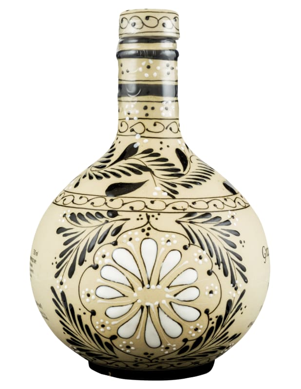 Grand Mayan 3D Silver Tequila Front Bottle Shot