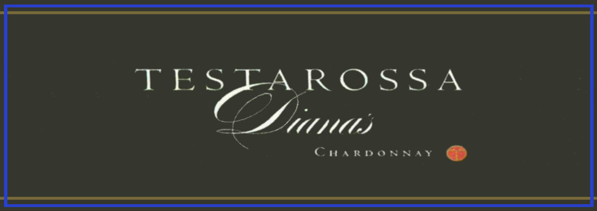 Testarossa Diana's Chardonnay 2014 Front Label