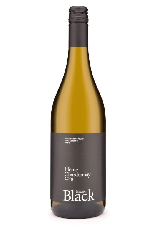 Black Estate Home Chardonnay 2018 Front Bottle Shot