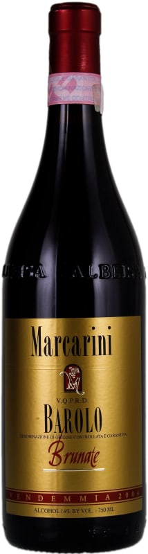 Marcarini Barolo Brunate 2004 Front Bottle Shot