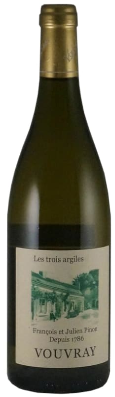 Francois Pinon Les Trois Argiles Vouvray 2019 Front Bottle Shot
