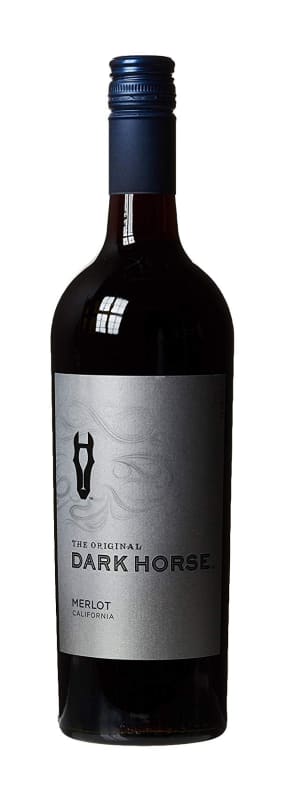 Dark Horse Merlot 2017 Front Bottle Shot