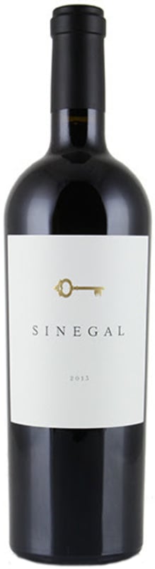 Sinegal Estate Reserve Cabernet Sauvignon 2015 Front Bottle Shot