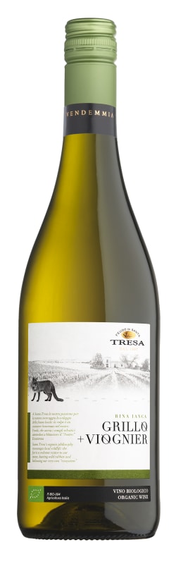 Feudo di Santa Tresa Rina Ianca Grillo-Viognier 2017 Front Bottle Shot