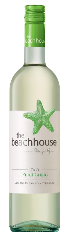 The Beachhouse Pinot Grigio 2020 Front Bottle Shot