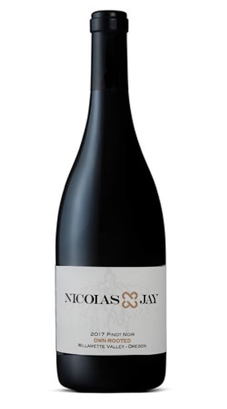 Nicolas-Jay Own-Rooted Pinot Noir 2017 Front Bottle Shot