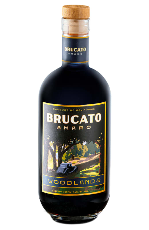 Brucato Woodlands Amaro Front Bottle Shot