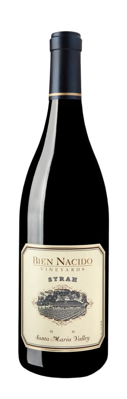 Bien Nacido Estate Bien Nacido Vineyard Syrah 2015 Front Bottle Shot