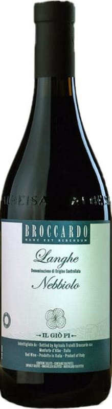 Broccardo Langhe Nebbiolo 2023 Front Bottle Shot