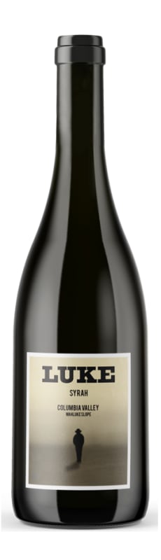 Luke Syrah 2018 Front Bottle Shot