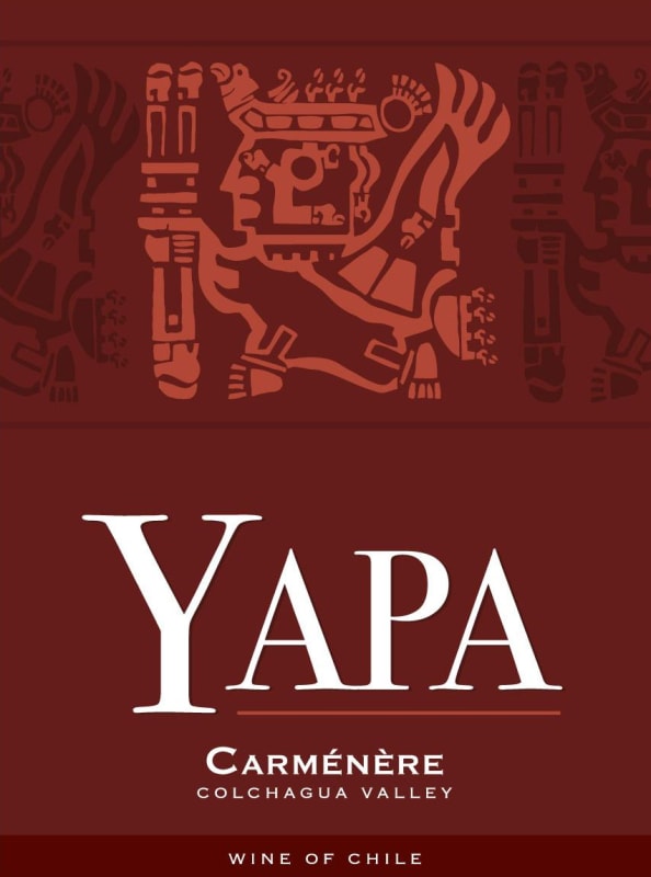 Yapa Carmenere 2016 Front Label
