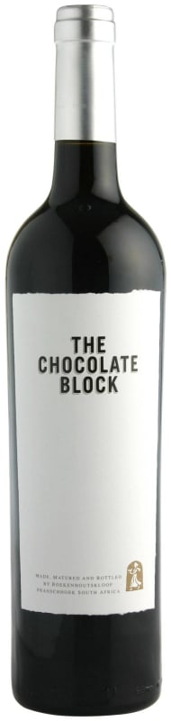 Boekenhoutskloof The Chocolate Block Red Blend 2023 Front Bottle Shot