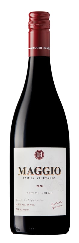 Maggio Family Vineyards Petite Sirah 2020 Front Bottle Shot