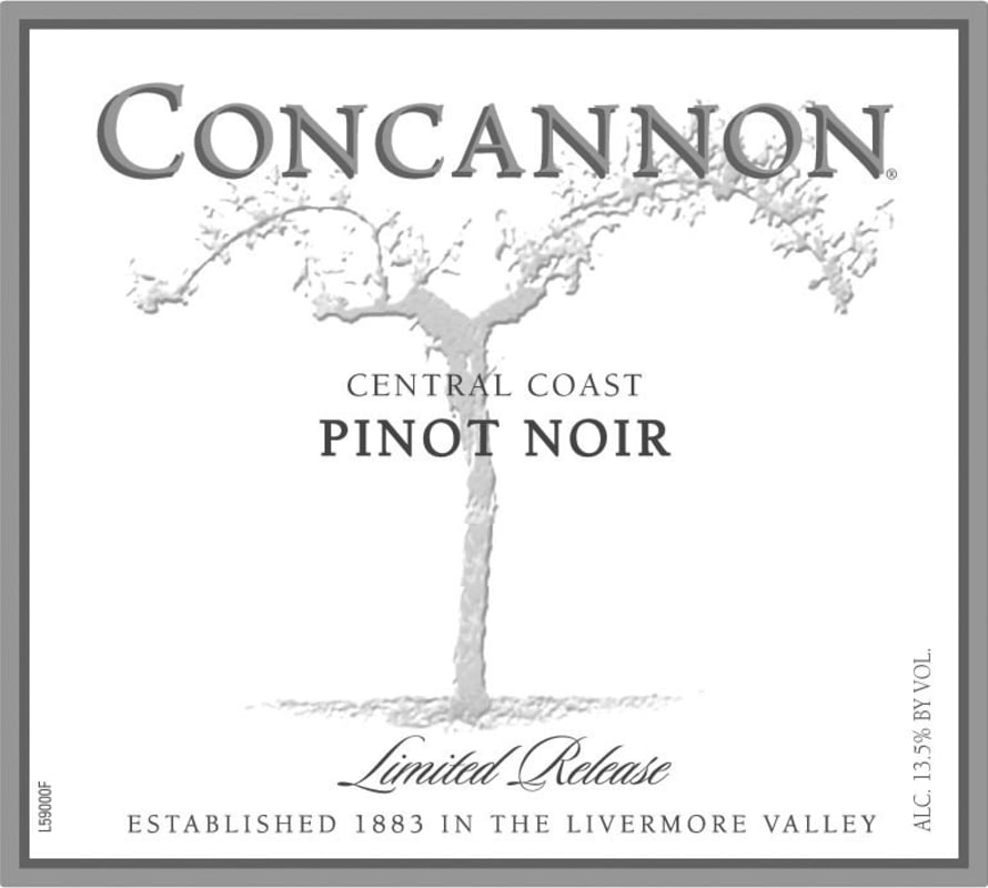 Concannon Limited Release Pinot Noir 2010 Front Label