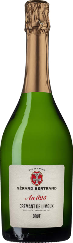 Gerard Bertrand An 825 Cremant de Limoux Brut 2021 Front Bottle Shot