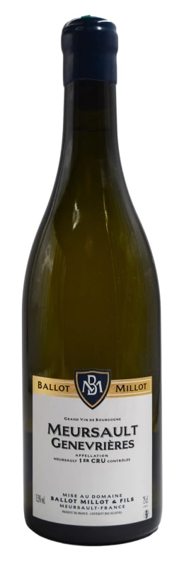 Ballot-Millot Meursault Genevrieres Premier Cru 2023 Front Bottle Shot