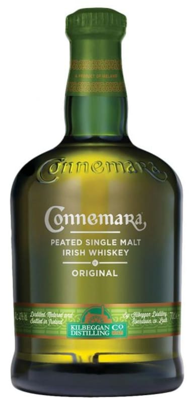 Connemara Original Peated Single Malt Irish Whiskey Front Bottle Shot
