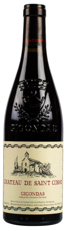 Chateau de Saint Cosme Gigondas (1.5 Liter Magnum) 2018 Front Bottle Shot