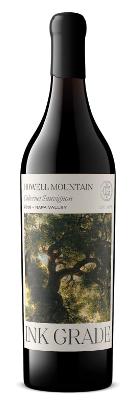 Ink Grade Howell Mountain Cabernet Sauvignon 2019 Front Bottle Shot