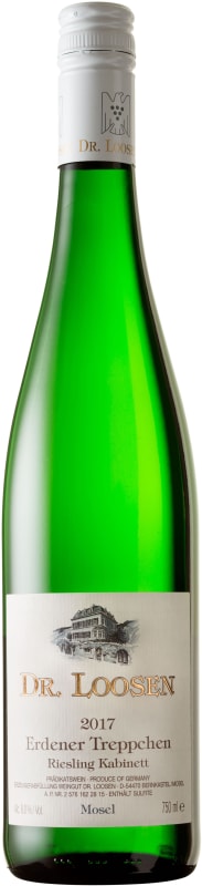 Dr. Loosen Erdener Treppchen Riesling Kabinett 2017 Front Bottle Shot