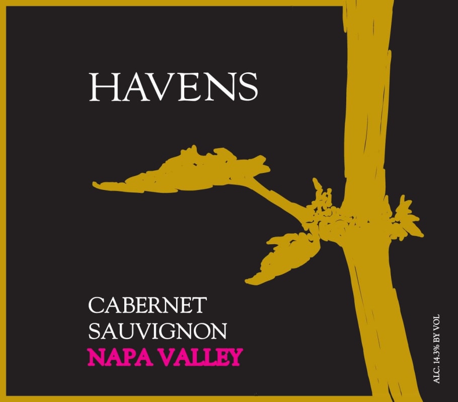 Havens Cabernet Sauvignon 2015 Front Label