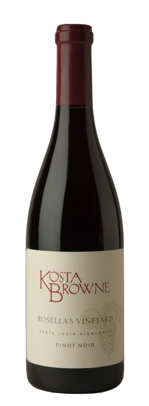 Kosta Browne Rosella's Vineyard Pinot Noir 2018 Front Bottle Shot