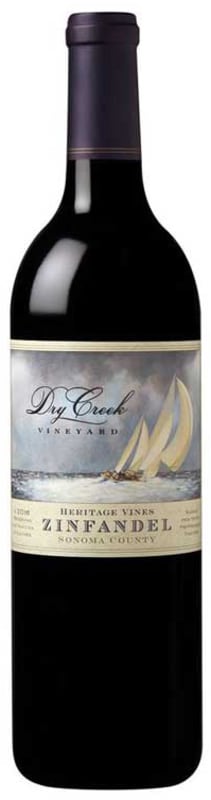 Dry Creek Vineyard Heritage Vines Zinfandel 2017 Front Bottle Shot