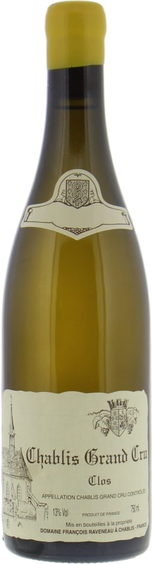 Domaine Francois Raveneau Chablis Les Clos Grand Cru (1.5 Liter Magnum) 2017 Front Bottle Shot