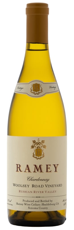 Ramey Woolsey Road Vineyard Chardonnay 2020 Front Bottle Shot