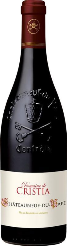 Domaine de Cristia Chateauneuf-du-Pape 2019 Front Bottle Shot