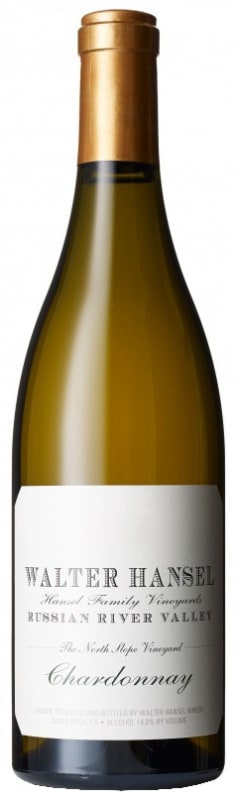 Walter Hansel The North Slope Vineyard Chardonnay 2018 Front Bottle Shot