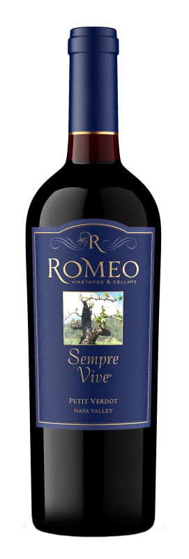 Sempre Vive Petit Verdot 2014 Front Bottle Shot