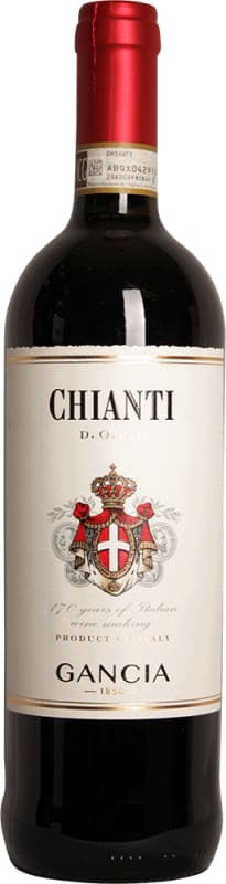 Gancia Chianti 2019 Front Bottle Shot